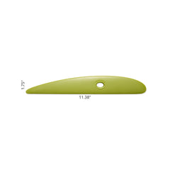 Buy Mud Tools Small Platter Rib Green for sale in India - Bhoomi Pottery