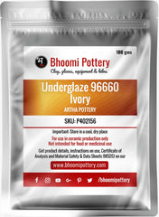 Artha Pottery Underglaze 96660 Ivory 100 gms for sale in India - Bhoomi Pottery