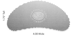 Buy Mudtools Bean Drawing Rib Edge 4 for sale in India - Bhoomi Pottery