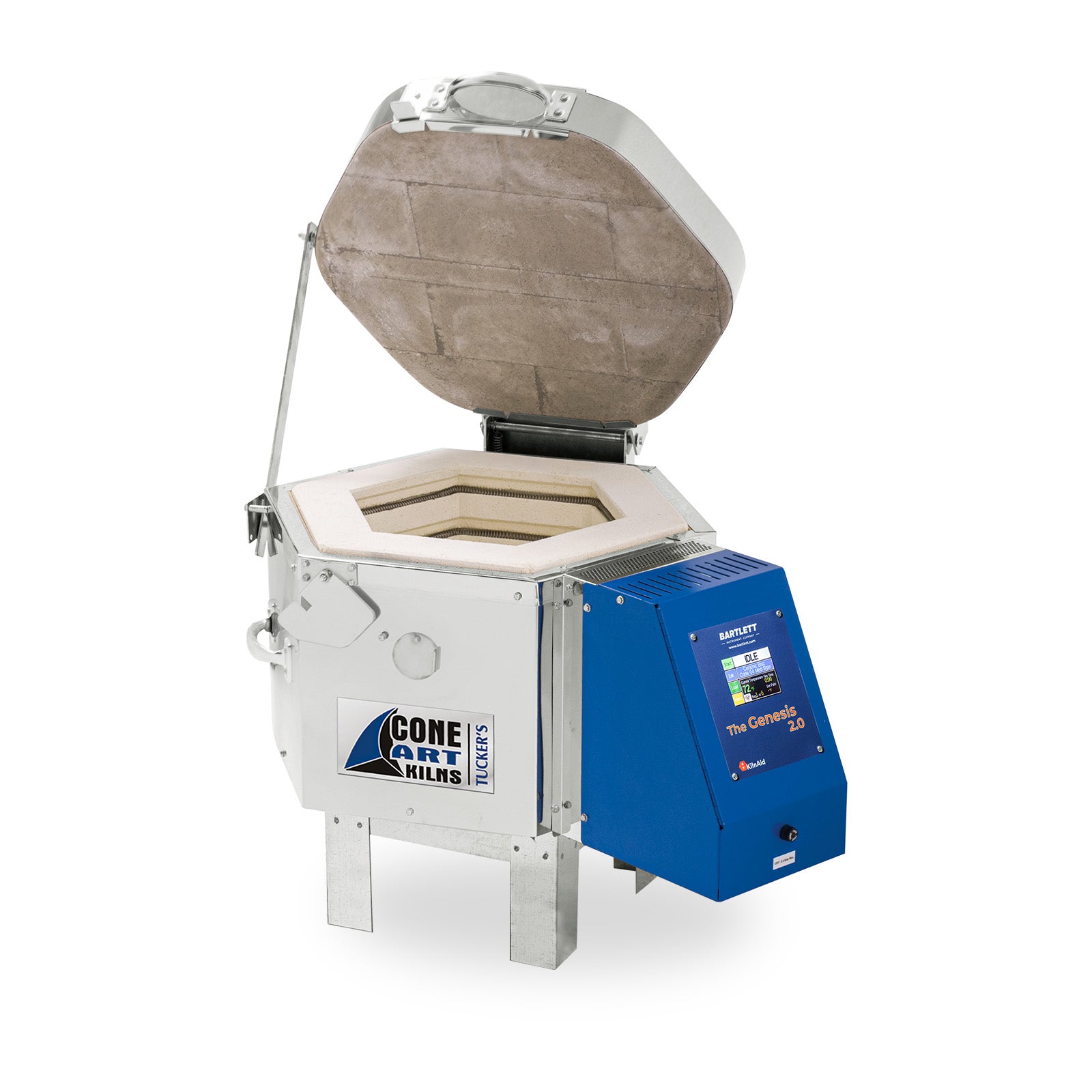 Cone Art GX119D Round Kiln with Touchscreen Controller Bhoomi Pottery