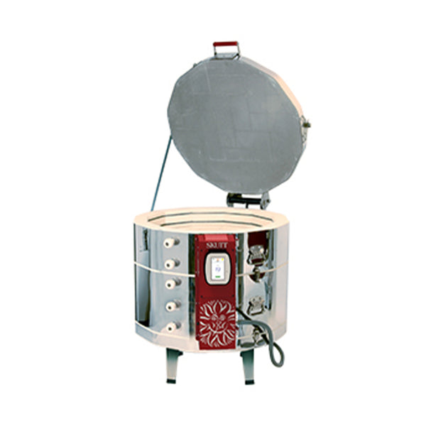 Skutt KMT-1222-3 Round Kiln with Touchscreen Controller Bhoomi Pottery